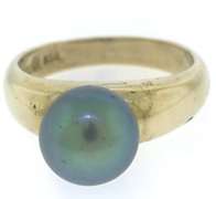 Classy Black Pearl Ring