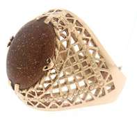 Nice Sandstone Cut Out Ring