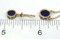 Beautiful Understated Sapphire Necklace and Earrings