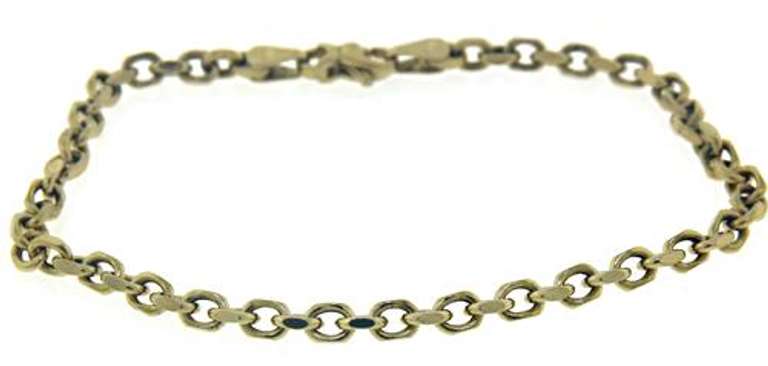 Faceted Cable Chain Bracelet