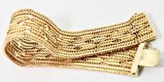 Intricate Heavy 18K Bracelet
