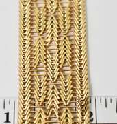 Intricate Heavy 18K Bracelet