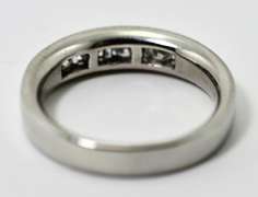 Classic Platinum and Diamond Band