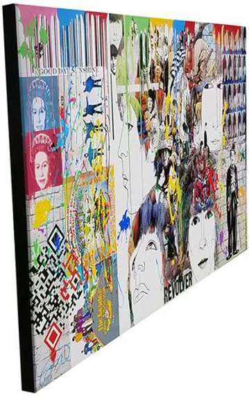 Stunning Oliver Neilson Original Mixed Media