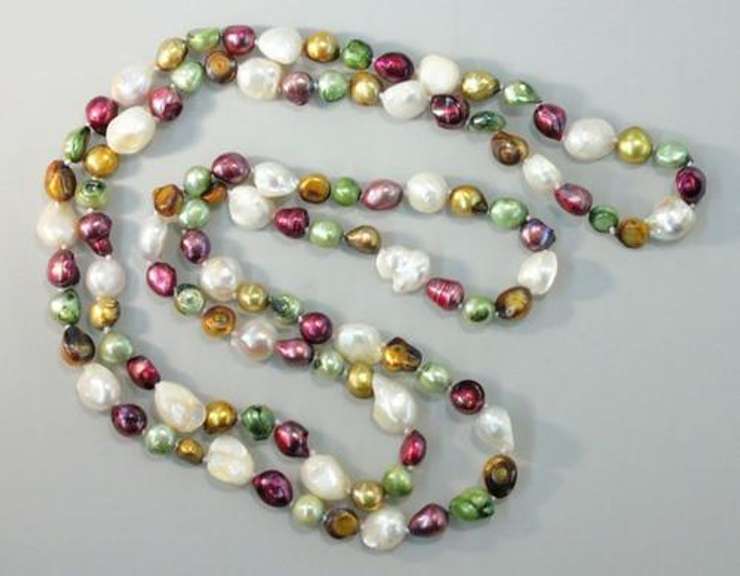 Boho Pearl Necklace