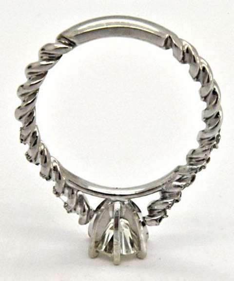 14KT WHITE GOLD 1.15 CTW DIAMOND RING
