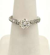 14KT WHITE GOLD 1.15 CTW DIAMOND RING