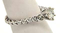 14KT WHITE GOLD 1.15 CTW DIAMOND RING