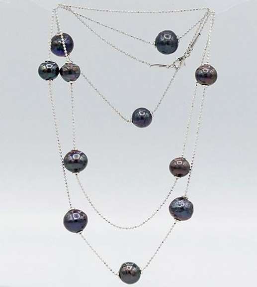 Sterling Silver Freshwater Pearl Necklace