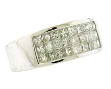 Gorgeous Invisible Set Diamond Ring