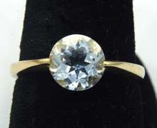 Incredible Aquamarine Ring in Gold