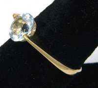 Incredible Aquamarine Ring in Gold