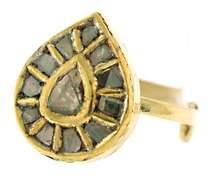 Polki Slice Diamond Ring