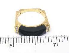 One-Of-A-Kind Onyx Ring