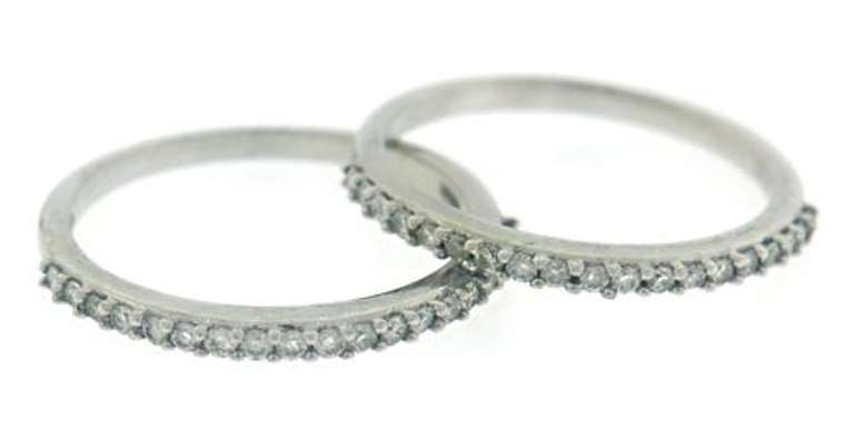 Beautiful Matching 2 Diamond Rings