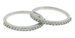 Beautiful Matching 2 Diamond Rings