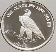 PROOF 1 oz Silver round - Indian