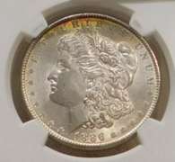 1886 Morgan Dollar  NGC  MS-62