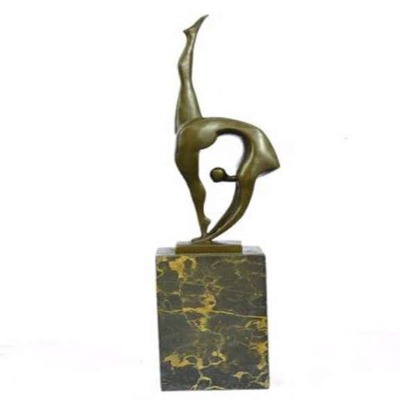 Bronze Ballerina Figure
