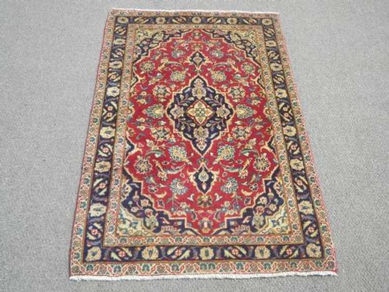Semi Antique Persian Kashan 3.3x5.0