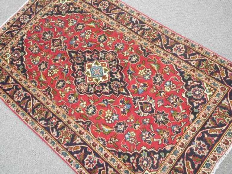 Semi Antique Persian Kashan 3.2x5.1