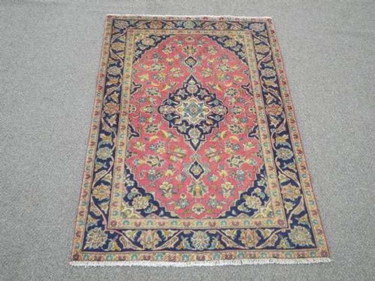 Semi Antique Persian Kashan 3.2x4.10
