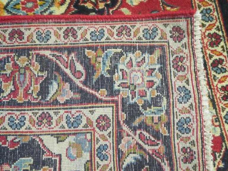 Semi Antique Persian Kashan 3.4x5.1