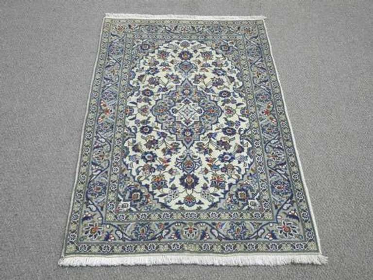 Handmade Persian Kashan 3.3x4.9