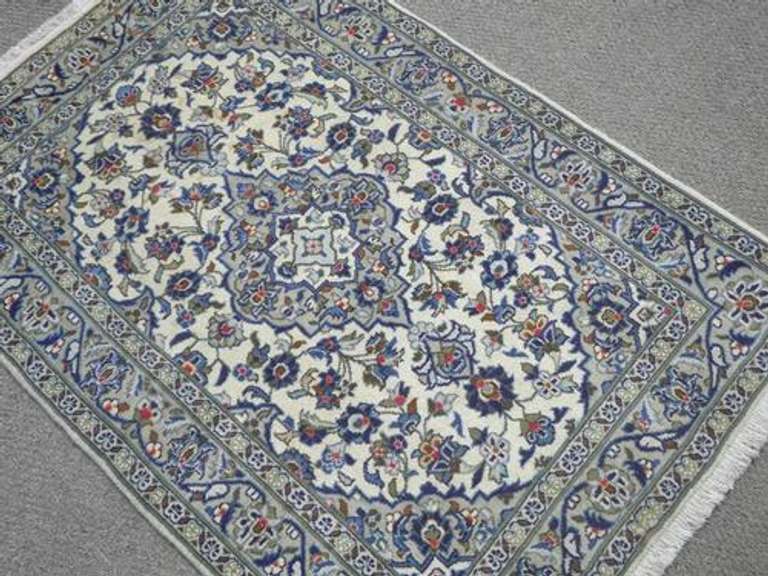 Handmade Persian Kashan 3.3x4.9