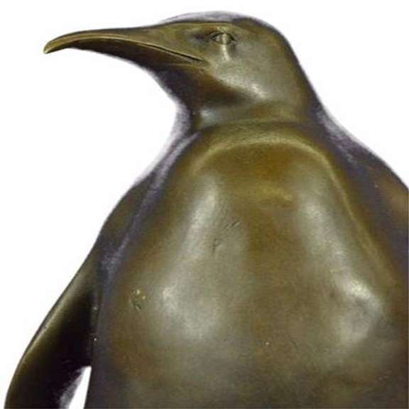 Emperor Penguin Family Bronze Sculpture