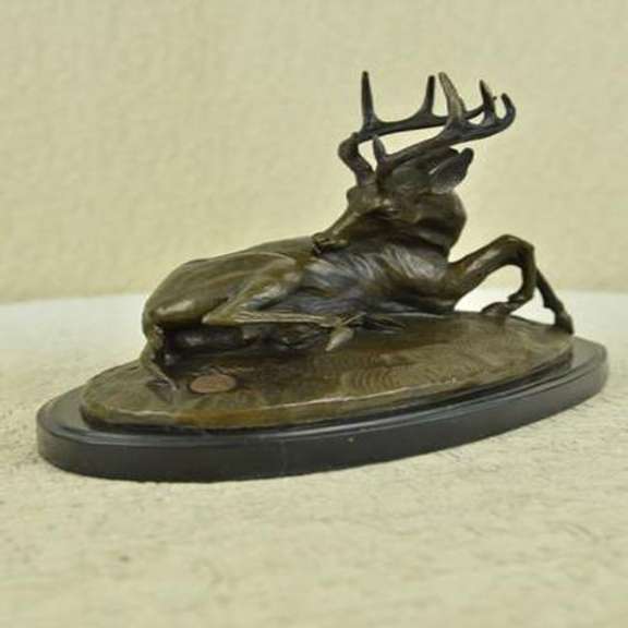 Trophy Antelope Buck Bronze Sculpture