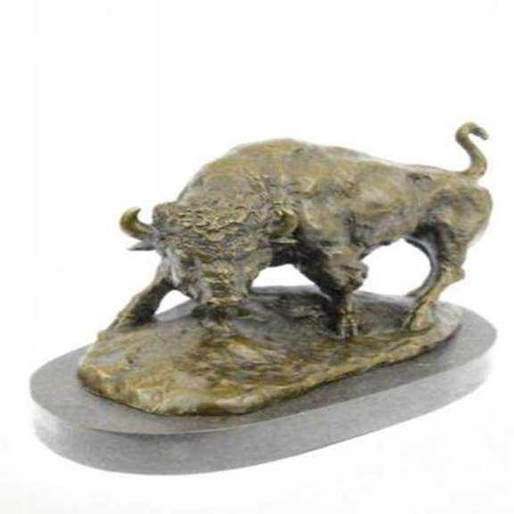 Buffalo Bronze Sculpture