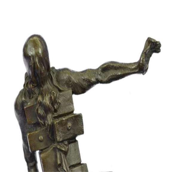 Modern Female Bronze Sculpture