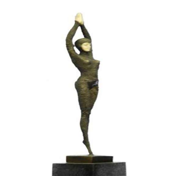 Female Dancer Bronze Sculpture