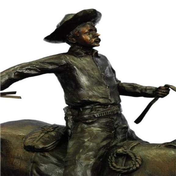 The Arizona Cowboy Bronze Sculpture