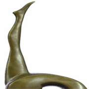 Bronze Ballerina Figure