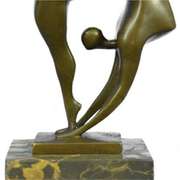 Bronze Ballerina Figure