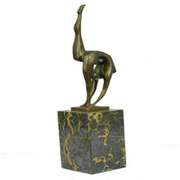 Bronze Ballerina Figure