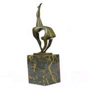 Bronze Ballerina Figure