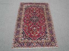 Semi Antique Persian Kashan 3.1x4.9