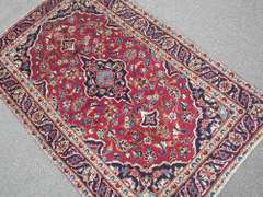Semi Antique Persian Kashan 3.1x4.9