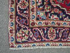 Semi Antique Persian Kashan 3.1x4.9