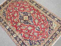 Semi Antique Persian Kashan 3.3x5.0