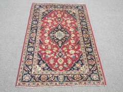 Semi Antique Persian Kashan 3.4x5.1