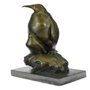 Emperor Penguin Family Bronze Sculpture