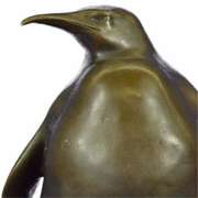 Emperor Penguin Family Bronze Sculpture