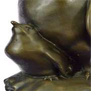 Emperor Penguin Family Bronze Sculpture