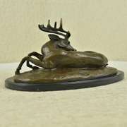 Trophy Antelope Buck Bronze Sculpture