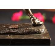 Tennis Player Bronze Sculpture