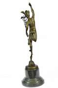 Stunning Mercury Hermes Bronze Figurine